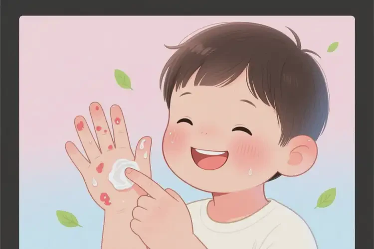 少儿手上出湿疹能治好吗(图4)