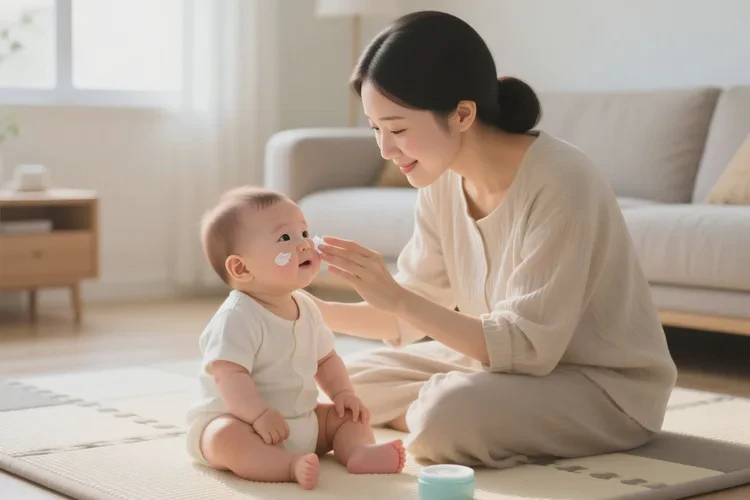 婴儿脸上起湿疹可以治愈吗(图2)