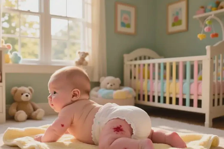 宝宝屁股出湿疹不管它会自己痊愈吗(图3)