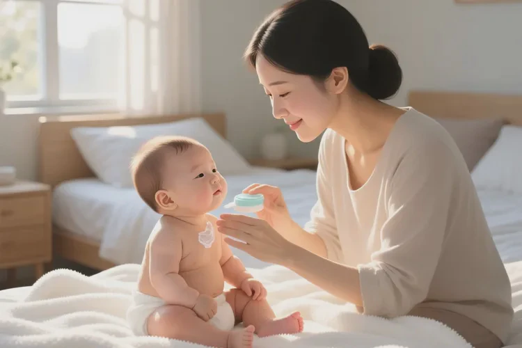 宝宝脖子容易起湿疹可以治愈吗(图1)