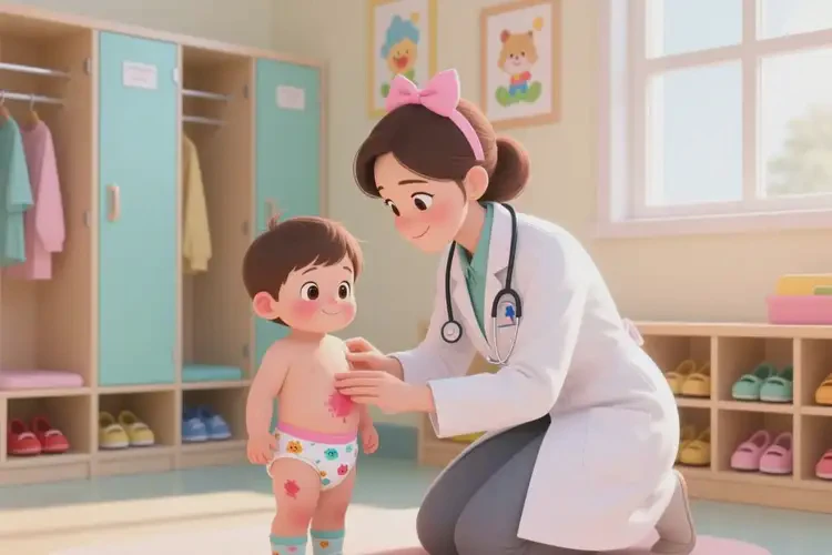 少儿屁股有湿疹能治好吗(图1)