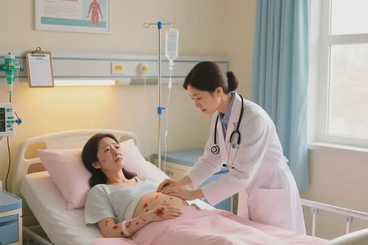 产妇全身出湿疹能靠自己自愈吗(图2)