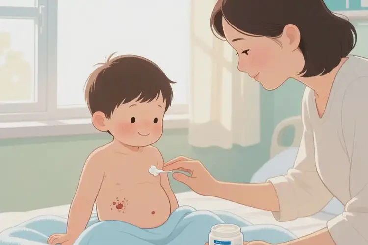 孩子肚子偶尔长湿疹能治好吗(图3)