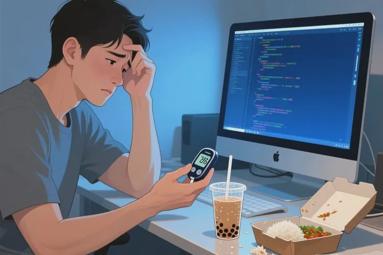 28岁餐后血糖19.7是怎么回事(图1)