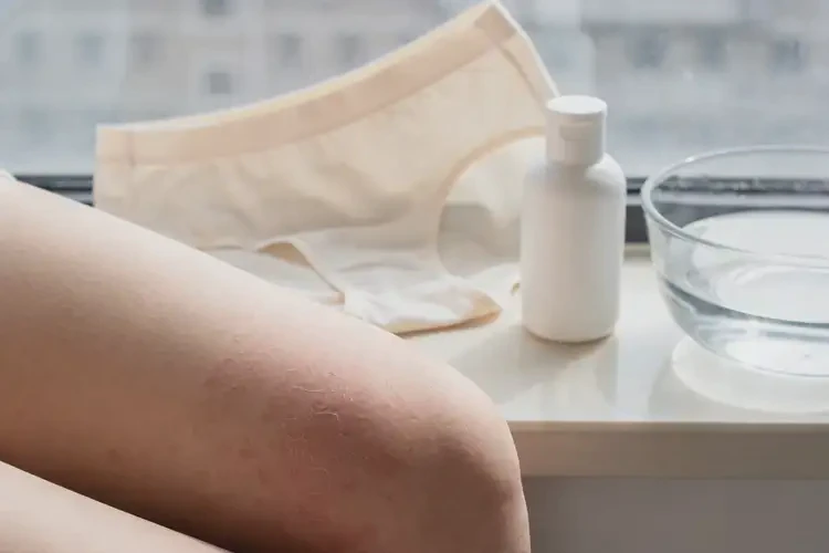 女性大腿有湿疹能治好吗(图1)