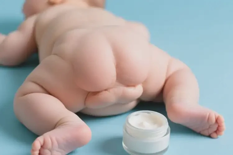 婴儿屁股上出湿疹能治好吗(图2)