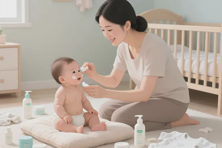 婴幼儿大腿上容易起湿疹可以治愈吗(图1)