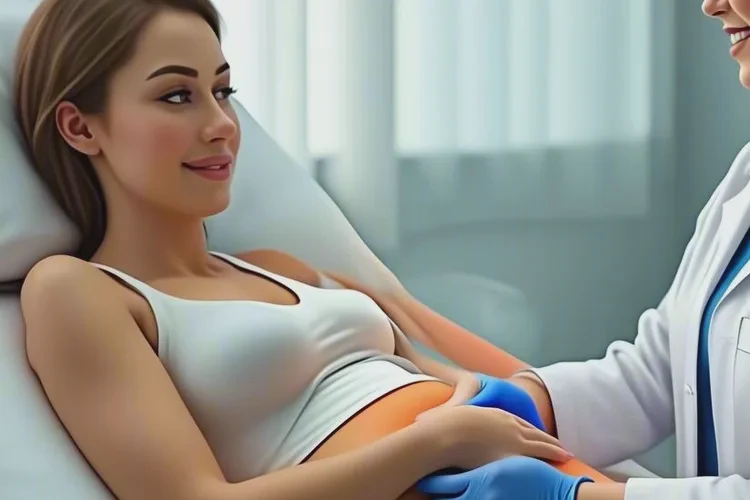 女性肚子上起湿疹可以治愈吗(图1)