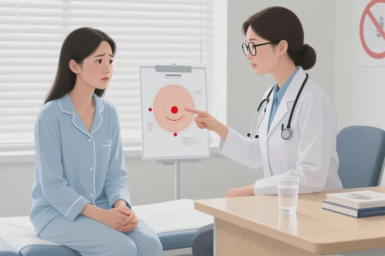 女人肚子上出湿疹能靠自己自愈吗(图4)