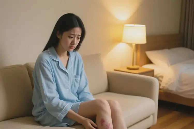 女生大腿上容易起湿疹能靠自己自愈吗(图3)