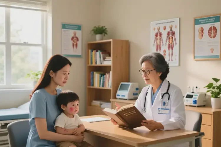 孩子面部容易起湿疹能治好吗(图4)