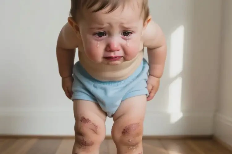 儿童大腿长湿疹能治好吗(图2)