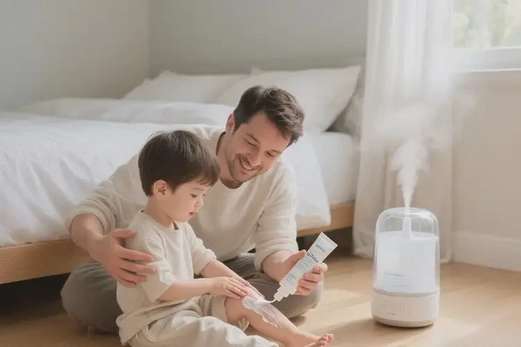 小儿小腿长湿疹能治好吗(图2)