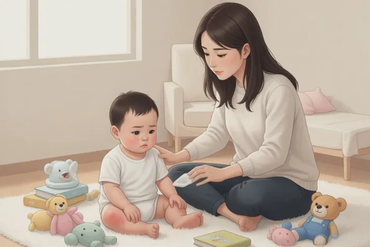 婴幼儿小腿容易长湿疹可以治愈吗(图2)