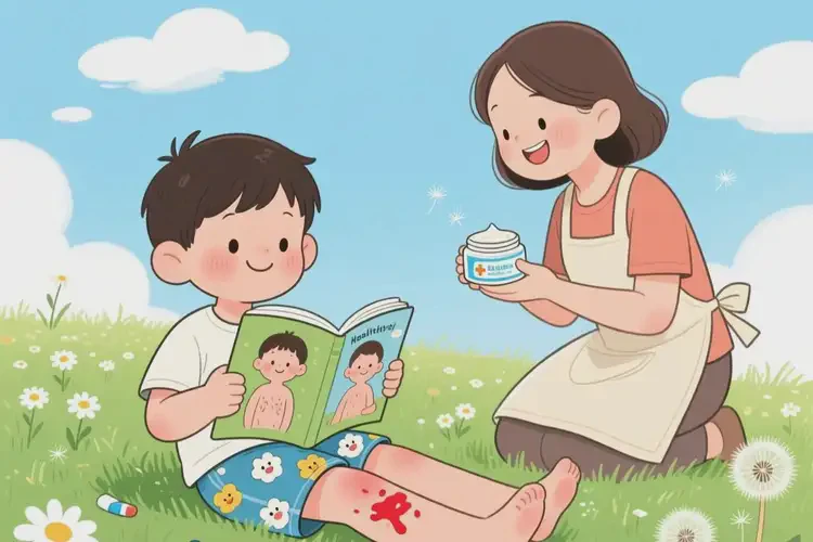 儿童小腿出现湿疹能治好吗(图2)