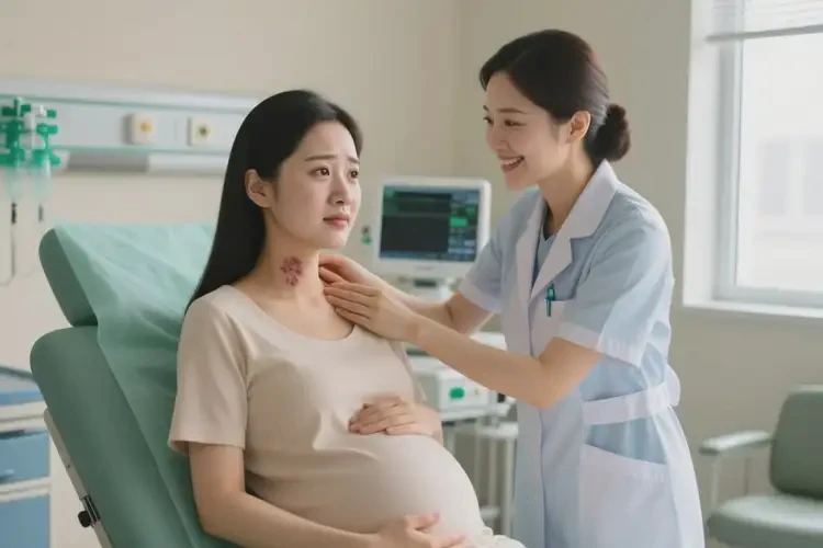 孕妇脖子有湿疹能治好吗(图2)