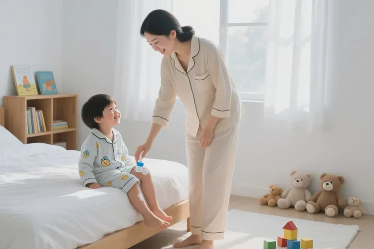 孩子小腿起湿疹可以治愈吗(图1)