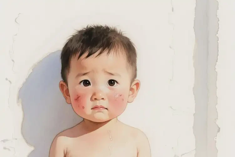 少儿脸上经常长湿疹能治好吗(图3)