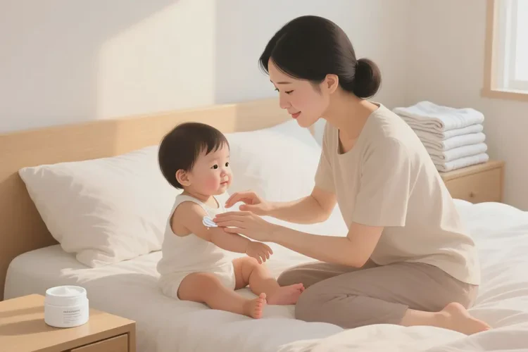 小孩手臂偶尔长湿疹可以治愈吗(图1)