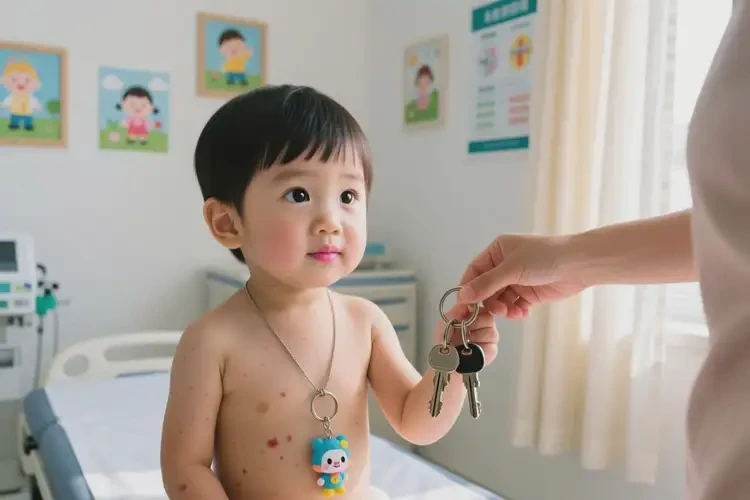 小孩脖子上容易起湿疹能治好吗(图3)