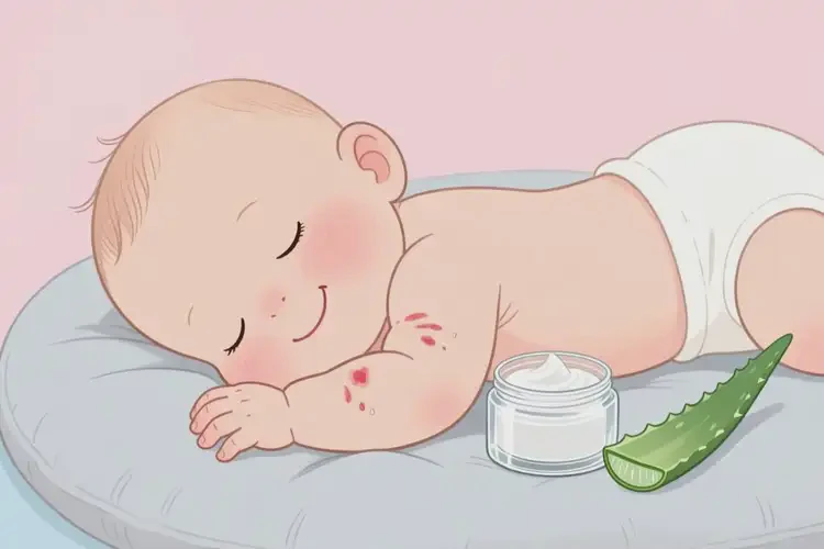 婴幼儿手臂长湿疹能治好吗(图3)