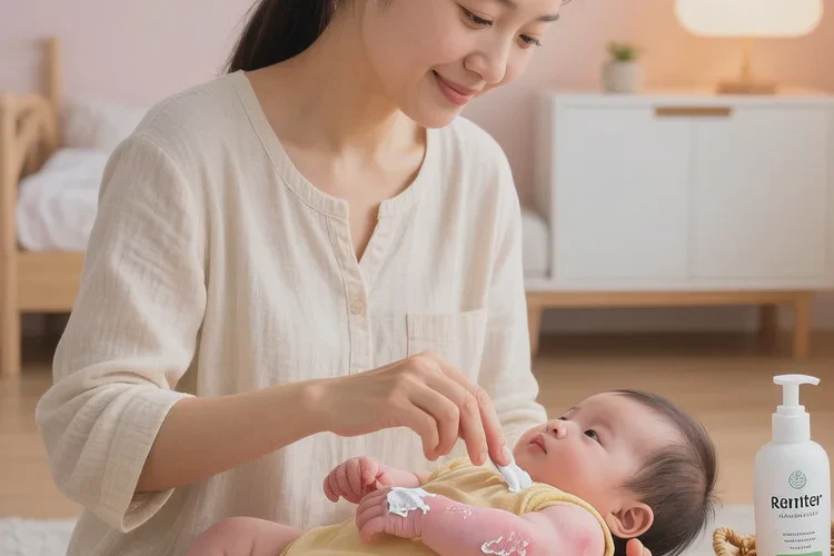 小儿手臂起湿疹可以治愈吗(图1)