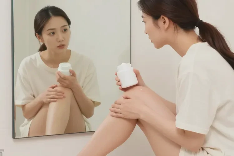 女人大腿偶尔起湿疹能靠自己自愈吗(图2)