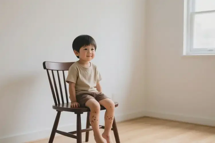 小孩大腿上出湿疹能治好吗(图4)