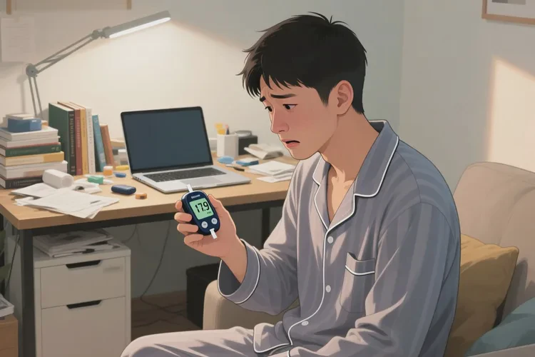 28岁空腹血糖17点9是怎么回事(图1)