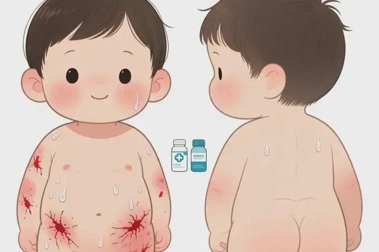 小孩屁股起湿疹能治好吗(图1)