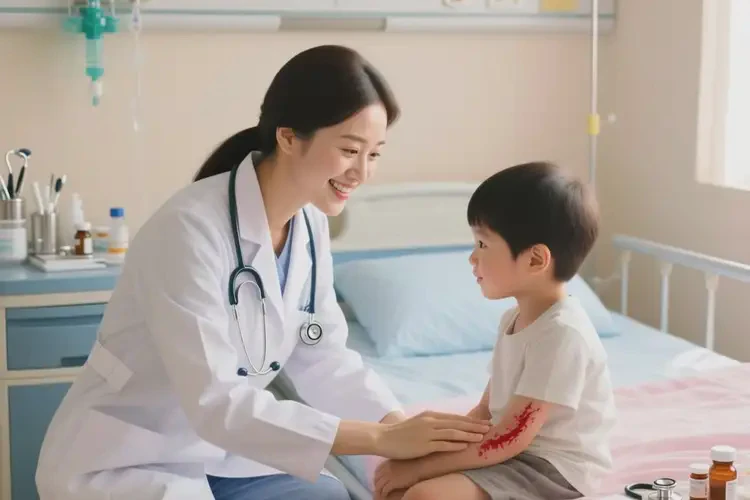 儿童小腿有湿疹能治好吗(图4)