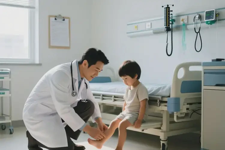 儿童脚上容易起湿疹能治好吗(图4)