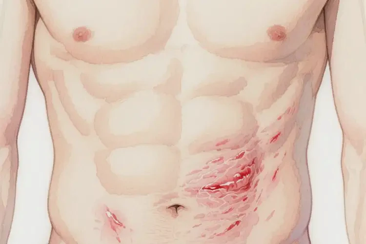 男性肚子偶尔长湿疹能治好吗(图2)