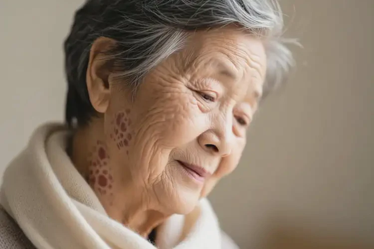 老人脖子经常长湿疹能治好吗(图1)