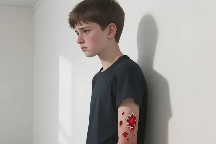 青少年手臂上起湿疹可以彻底自愈吗(图2)