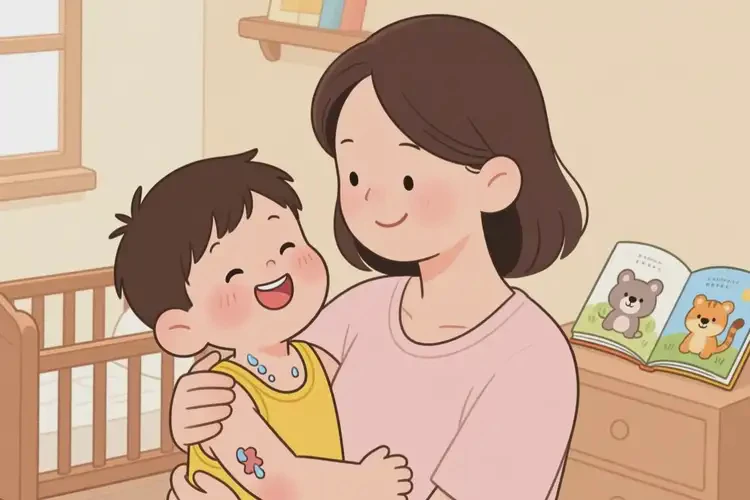 少儿脖子容易起湿疹能治好吗(图2)