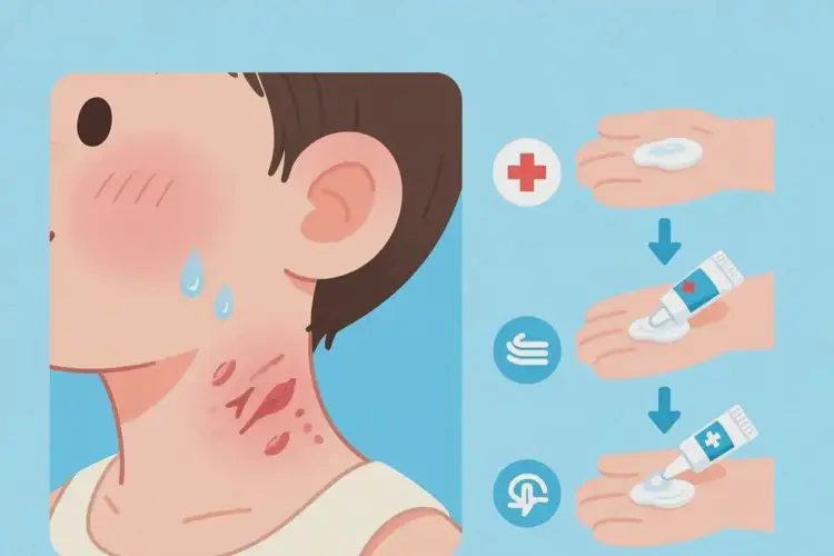 儿童脖子经常起湿疹能治好吗(图3)