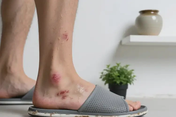 男性脚上偶尔起湿疹能治好吗(图1)