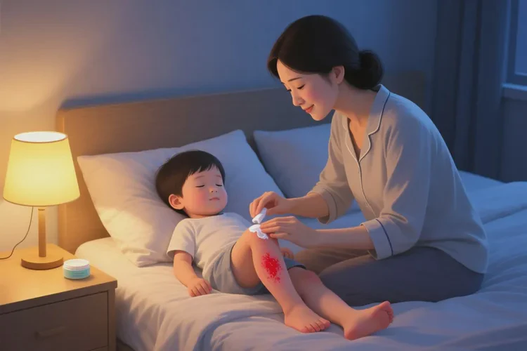 孩子小腿经常长湿疹可以治愈吗(图4)