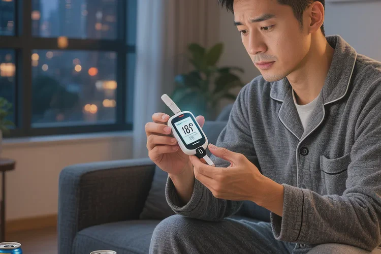 28岁晚上血糖14.2是怎么回事(图1)