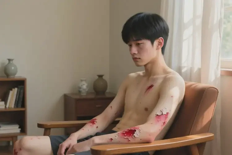 大学生四肢偶尔长湿疹能不能彻底自愈(图1)