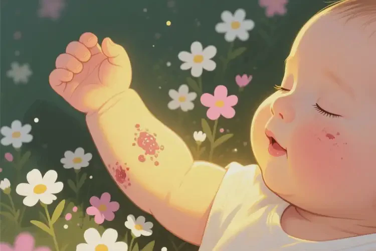 小儿手臂容易起湿疹能治好吗(图2)