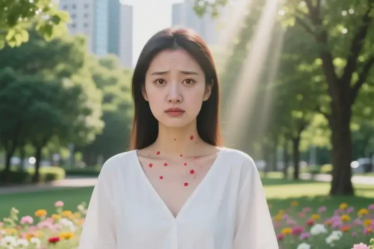 女人脖子上偶尔长湿疹能不能彻底自愈(图2)