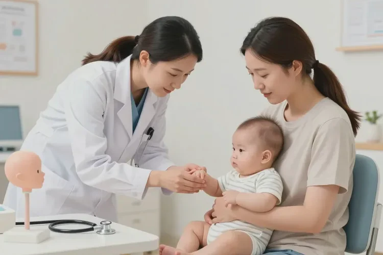 婴儿手上出现湿疹可以治愈吗(图1)