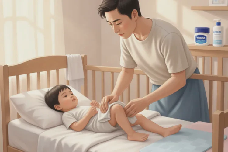 小孩大腿有湿疹可以治愈吗(图2)