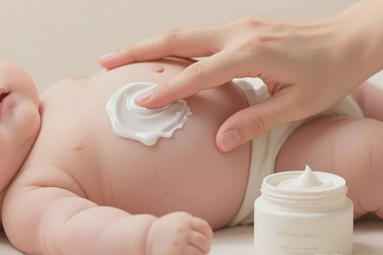 小孩肚子长湿疹可以治愈吗(图2)