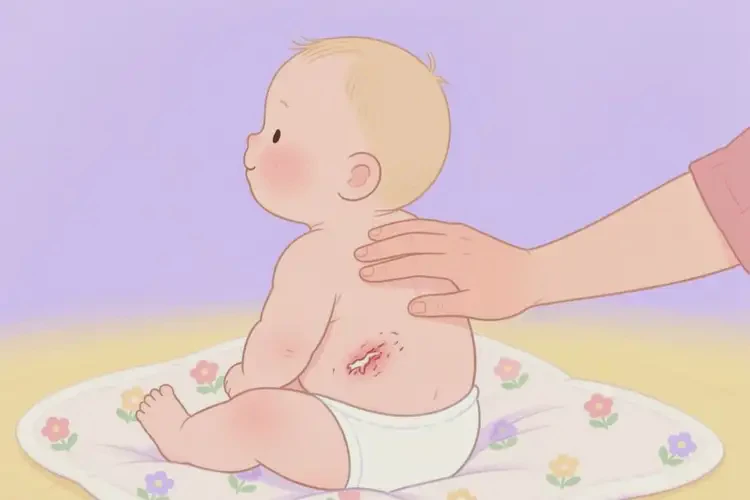 婴幼儿肚子起湿疹能治好吗(图1)