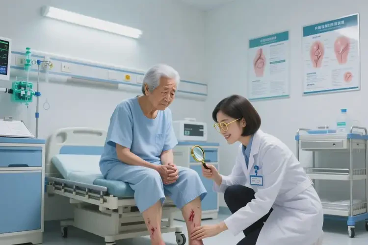 老年人脚上偶尔长湿疹能治好吗(图1)