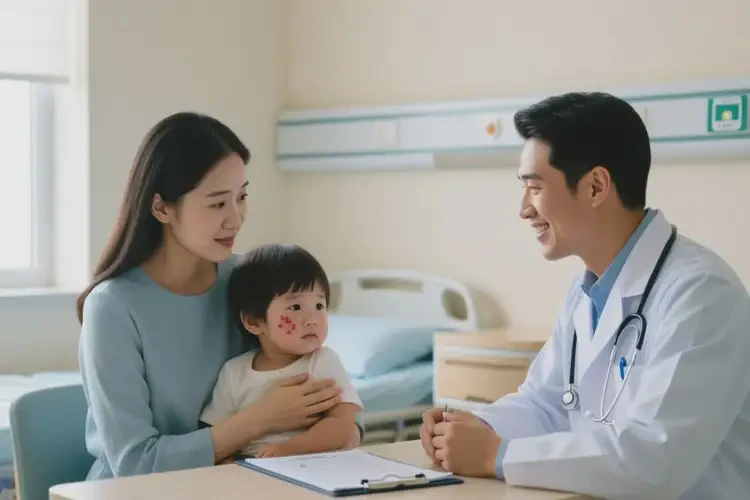 儿童脸上容易起湿疹能治好吗(图3)