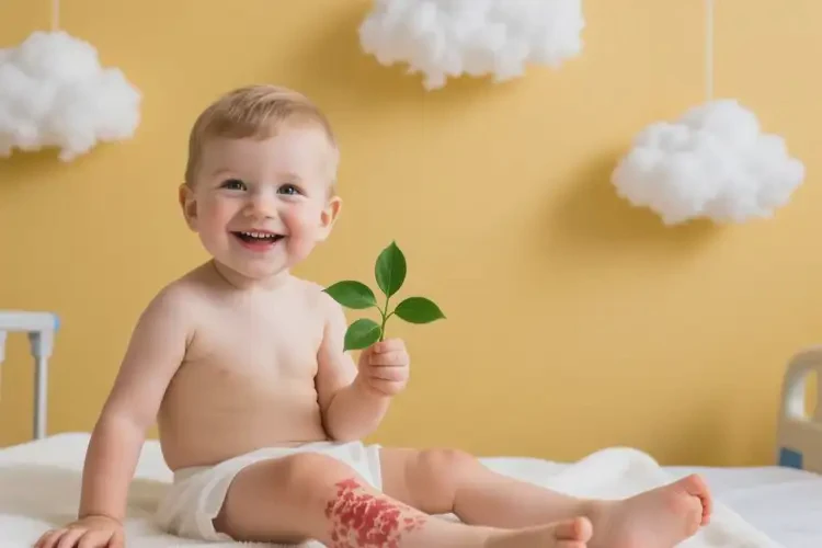 小孩四肢出湿疹能治好吗(图4)